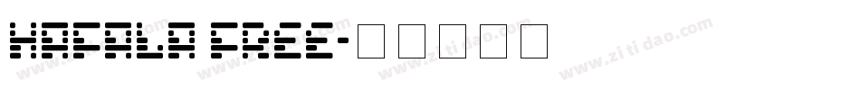 Hafala FREE字体转换